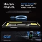 Spigen Rugged Armor Mag MagSafe Matte Black iPhone 16 Pro Tok