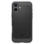 Spigen Rugged Armor Mag MagSafe Matte Black iPhone 16 Tok