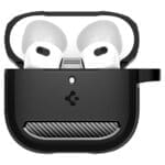 Spigen Rugged Armor Matte Black AirPods 4 Tok