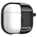 Spigen Rugged Armor Matte Black AirPods 4 Tok