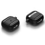 Spigen Rugged Armor Matte Black AirPods 4 Tok