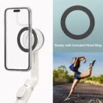 Spigen S571W MagSafe Bluetooth Selfie Stick Tripod Dune Beige