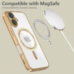 Tech-Protect Magflex MagSafe Shiny Gold iPhone 16 Tok