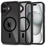 Tech-Protect Maghybrid MagSafe Black/Red iPhone 16 Tok