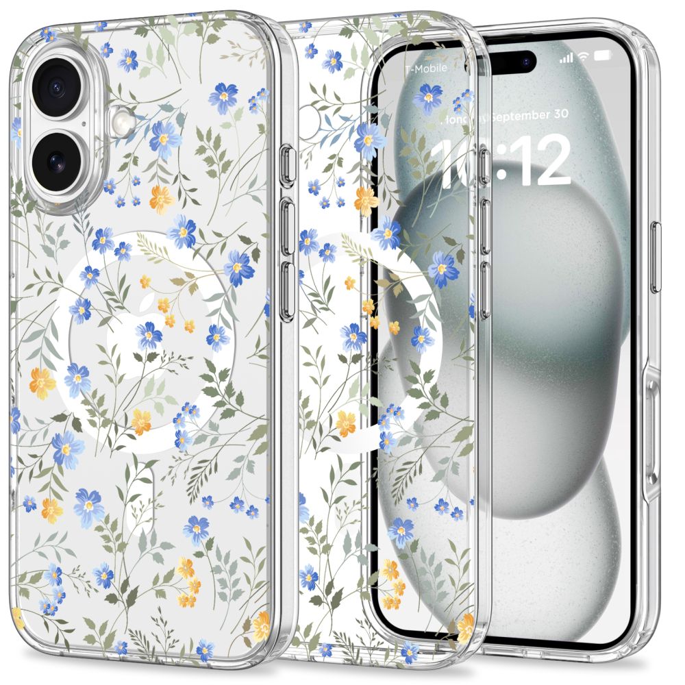 Tech-Protect Magmood MagSafe Spring Flowers iPhone 16 Tok