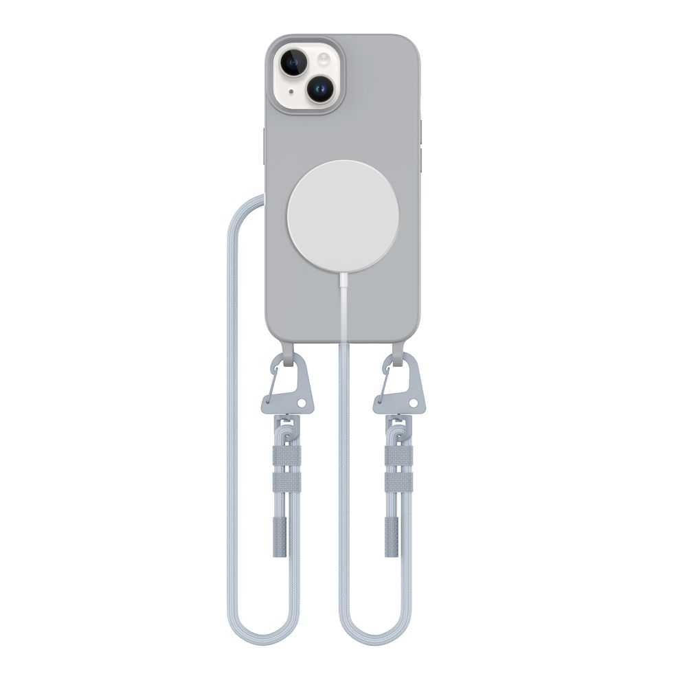 Tech-Protect Magnecklace MagSafe Crayon Grey iPhone 13 Tok