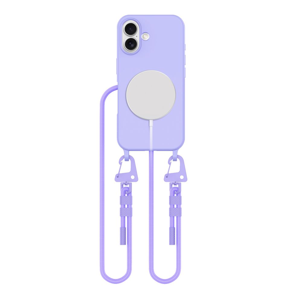 Tech-Protect Magnecklace MagSafe Lavender iPhone 16 Tok