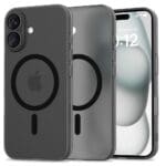 Tech-Protect Magslim MagSafe Matte/Black iPhone 16 Tok