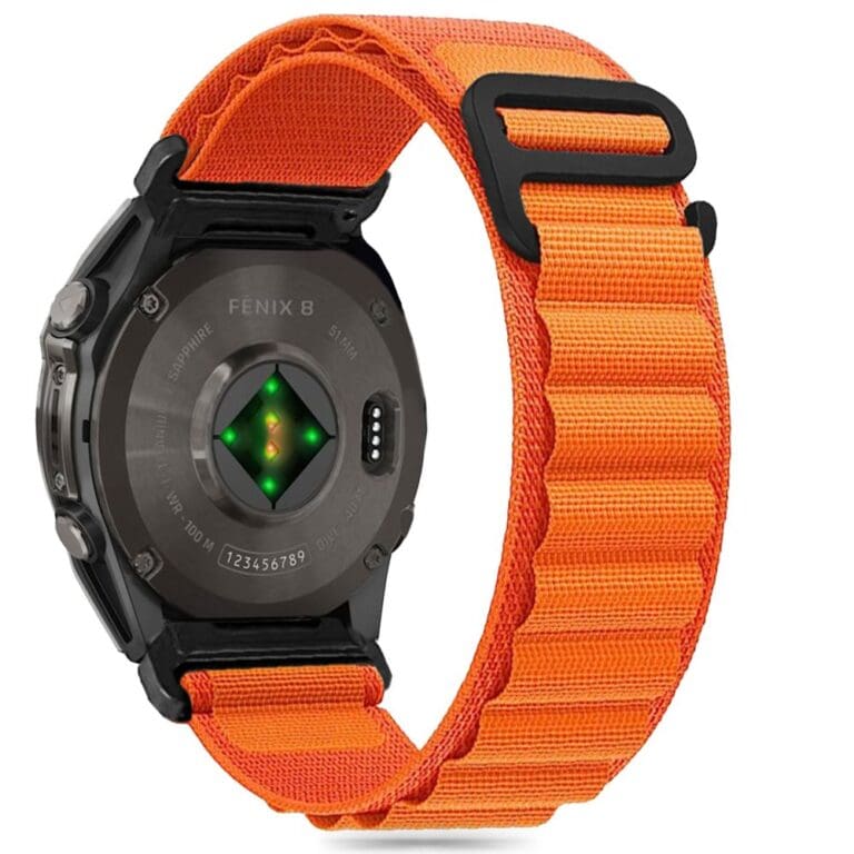 Tech-Protect Nylon Pro Garmin Fenix 5X / 5X Plus / 6X / 6X Pro / 7X / 8 (51 mm) Orange