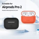 Tech-Protect Silicone Black AirPods Pro 1/2 Tok