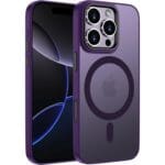 Frosted Magsafe BHcase Dark Purple iPhone 16 Pro Tok