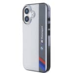 BMW IML Motorsport Vertical Stripe Grey iPhone 16 Plus Tok