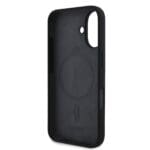 DKNY Liquid Silicone Arch Logo MagSafe Black iPhone 16 Plus Tok