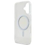 Guess IML Glitter Ring MagSafe Transparent iPhone 16 Plus Tok