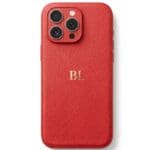 BHcase Camera Leather Monogram Baby Blue iPhone 16 Pro Tok