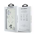 Karl Lagerfeld IML Karl and Choupette MagSafe Transparent iPhone 16 Tok