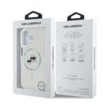 Karl Lagerfeld IML K&CH Heads Metal Frame MagSafe Transparent iPhone 16 Tok