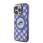 Karl Lagerfeld IML Monogram K&CH Heads MagSafe Purple iPhone 16 Pro Max Tok