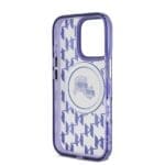 Karl Lagerfeld IML Monogram K&CH Heads MagSafe Purple iPhone 16 Pro Max Tok