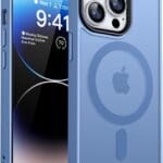 Frosted Magsafe BHcase Grey Blue iPhone 13 Pro Tok