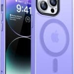 Frosted Magsafe BHcase Light Purple iPhone 13 Pro Tok