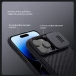 Nillkin CamShield PRO Magnetic Apple Black iPhone 16 Pro Max Tok