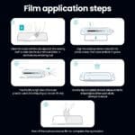 Nillkin Tempered Glass 0.25mm Guardian 2.5D Black iPhone 16