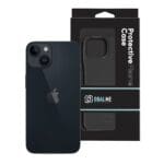 OBAL:ME LeatherTanga Apple Black iPhone 14 Tok