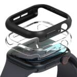 Ringke Slim 2-Pack Apple Watch 10 (42 mm) Clear & Matte Black