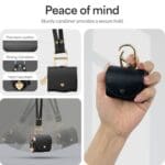 Spigen Cyrill Mini Bag Black AirPods 4 Tok