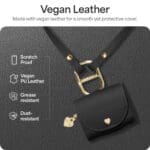 Spigen Cyrill Mini Bag Black AirPods 4 Tok