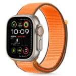 Tech-Protect Nylon Apple Watch 6 / 7 / 8 / 9 / 10 / Se / Ultra 1 / 2 (44 / 45 / 46 / 49 mm) Kumquat