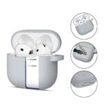 Tech-Protect Silicone Hook Crayon Grey AirPods 4 Tok