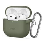 Tech-Protect Silicone Hook Olive Green AirPods 4 Tok
