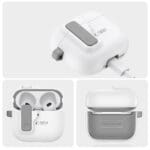 Tech-Protect Slim Hook White AirPods 4 Tok