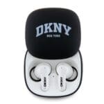 DKNY 3D Rubber Matte Finish TWS Wireless Headphones Black