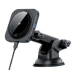 ESR Halolock Magnetic MagSafe Dashboard Car Mount Wireless Charger Qi2 15W Black