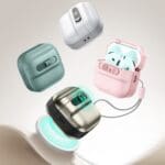 ESR Pulse Halolock MagSafe Pink AirPods 4 Tok