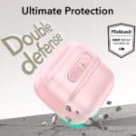 ESR Pulse Halolock MagSafe Pink AirPods 4 Tok