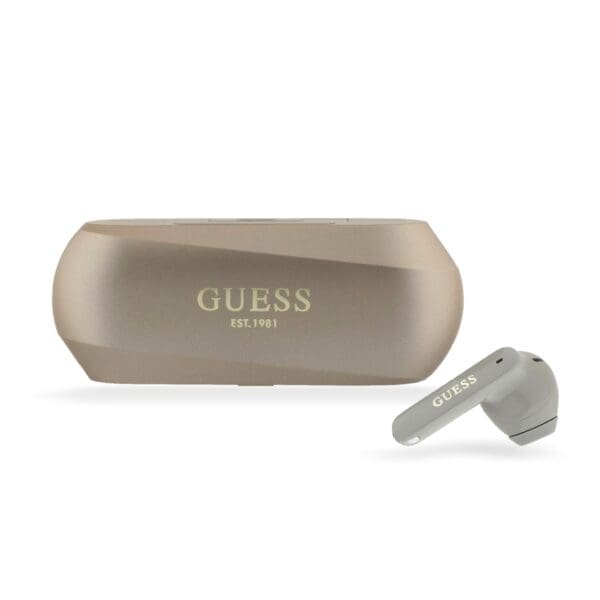 Guess Elongated Metallic ENC TWS Wireless Headphones Gold