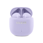 Guess Printed Classic Logo TWS Wireless Headphones Purple