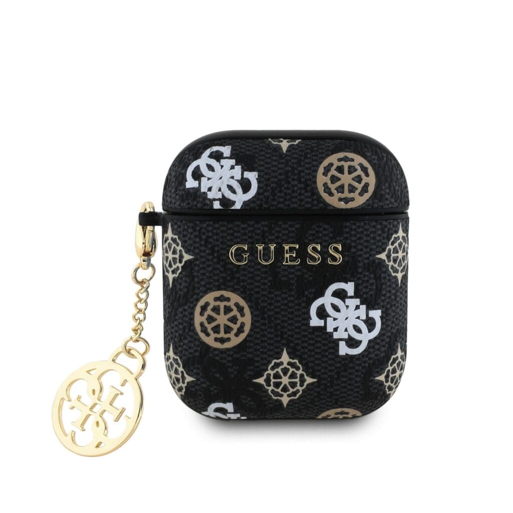 Guess PU 4G Peony Charm Black AirPods Pro/Pro 2 Tok