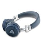 Guess PU Grained Triangle Logo ENC Wireless Headphones Blue