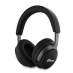 Guess PU Leather Script Logo ANC/ENC Wireless Headphones Black
