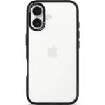 Átlátszó BHholo Fekete iPhone 16 Tok