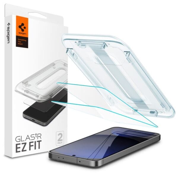 Spigen Glas.Tr ”Ez Fit” 2-Pack Clear Samsung Galaxy S24 Fe