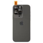 Spigen Optik Pro Glas.Tr ”Ez Fit” Camera Protector 2-Pack Desert Titanium iPhone 16 Pro/Pro Max