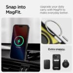 Spigen Tough Armor ”T” Mag MagSafe Black iPhone 16 Pro Max Tok