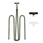 Tech-Protect C7S Rope Crossbody Strap Hunter Green/Black