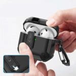 Tech-Protect Carbonox Black AirPods 4 Tok